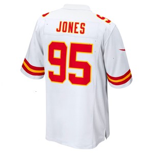 Chris Jones Kansas City Chiefs Nike Game Jersey - White