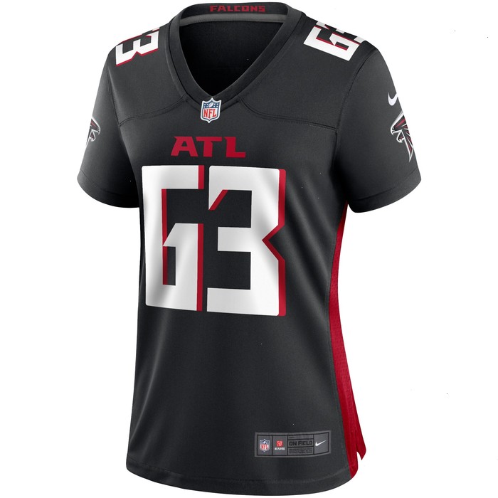 Chris Lindstrom Atlanta Falcons Nike Women's Game Jersey - Black