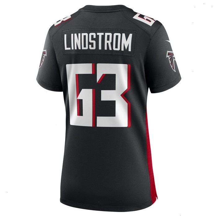 Chris Lindstrom Atlanta Falcons Nike Women's Team Game Jersey - Black