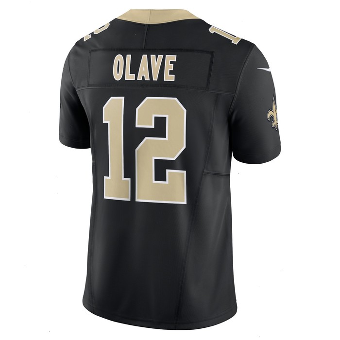 Chris Olave New Orleans Saints Nike Vapor F.U.S.E. Limited Jersey - Black