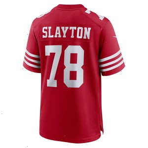 Chris Slayton San Francisco 49ers Nike Game Jersey - Scarlet