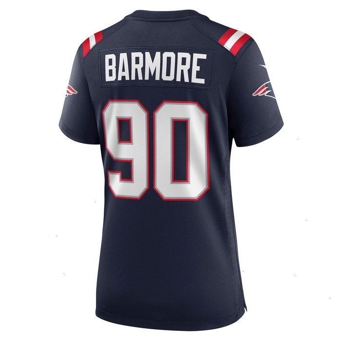 Christian Barmore New England Patriots Nike Women's Player Game Jersey - Navy