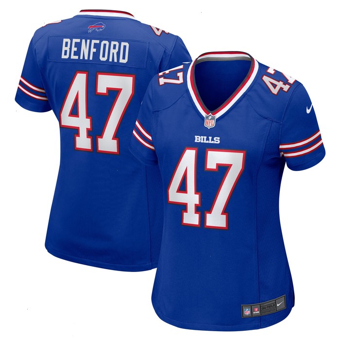 Christian Benford Buffalo Bills Nike Women's Game Jersey - Royal