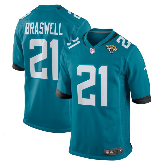 Christian Braswell Jacksonville Jaguars Nike Team Game Jersey - Teal