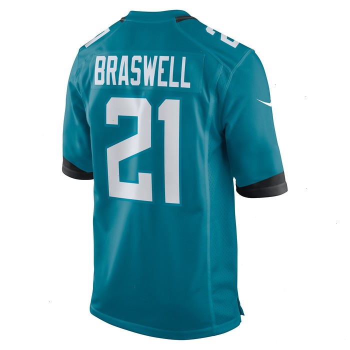 Christian Braswell Jacksonville Jaguars Nike Team Game Jersey - Teal