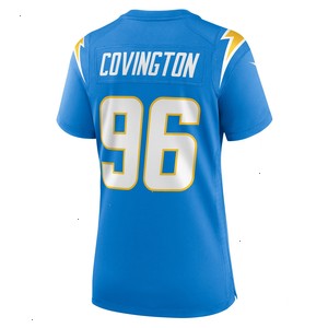 Christian Covington Los Angeles Chargers Nike Women's Team Game Jersey - Powder Blue