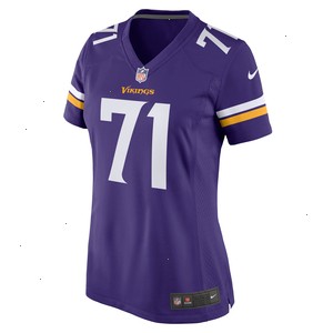 Christian Darrisaw Minnesota Vikings Nike Women's Game Jersey - Purple