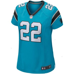 Christian McCaffrey Carolina Panthers Nike Women's Game Jersey - Blue