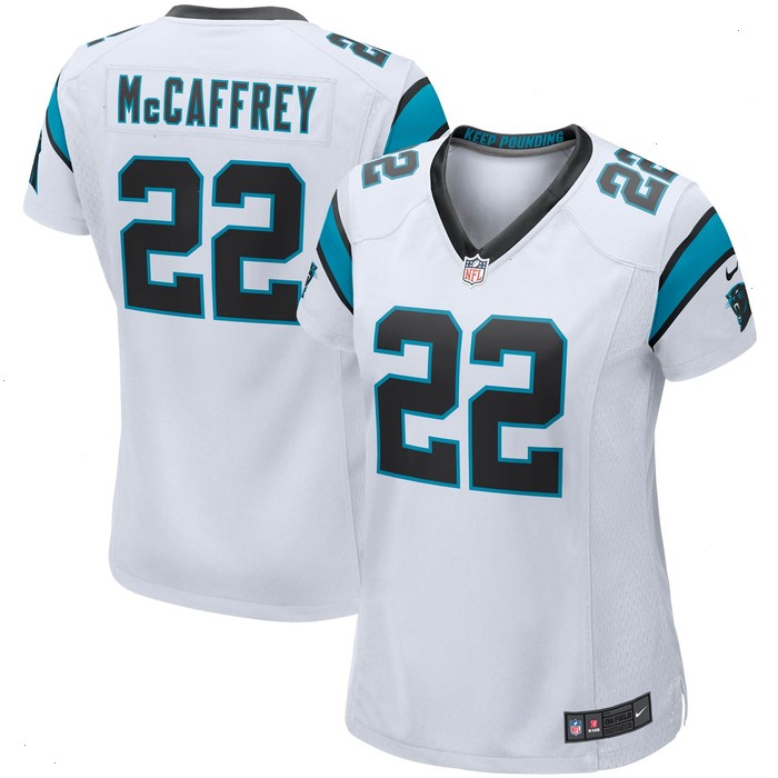 Christian McCaffrey Carolina Panthers Nike Women's Game Player Jersey - White