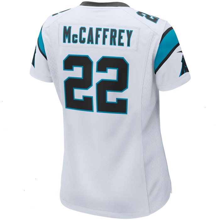 Christian McCaffrey Carolina Panthers Nike Women's Game Player Jersey - White