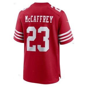 Christian McCaffrey San Francisco 49ers Nike Game Player Jersey - Scarlet