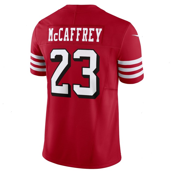 Christian McCaffrey San Francisco 49ers Nike Vapor F.U.S.E. Limited Jersey - Scarlet