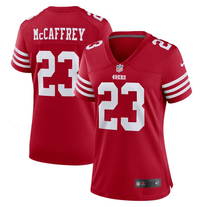 Christian McCaffrey San Francisco 49ers Nike Women's Player Jersey - Scarlet