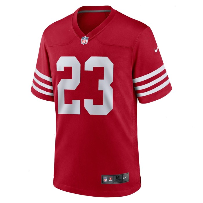 Christian McCaffrey San Francisco 49ers Nike Youth Game Jersey - Scarlet