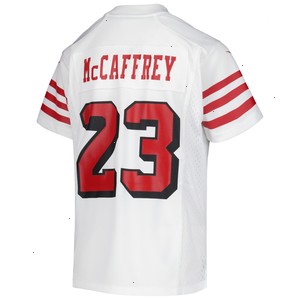 Christian McCaffrey San Francisco 49ers Nike Youth Game Jersey - White