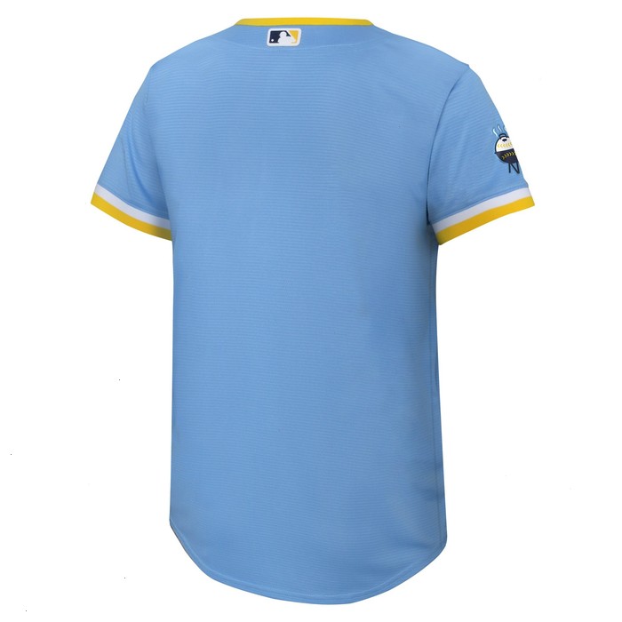 Christian Yelich Milwaukee Brewers Nike Preschool 2022 City Connect Replica Player Jersey - Powder Blue