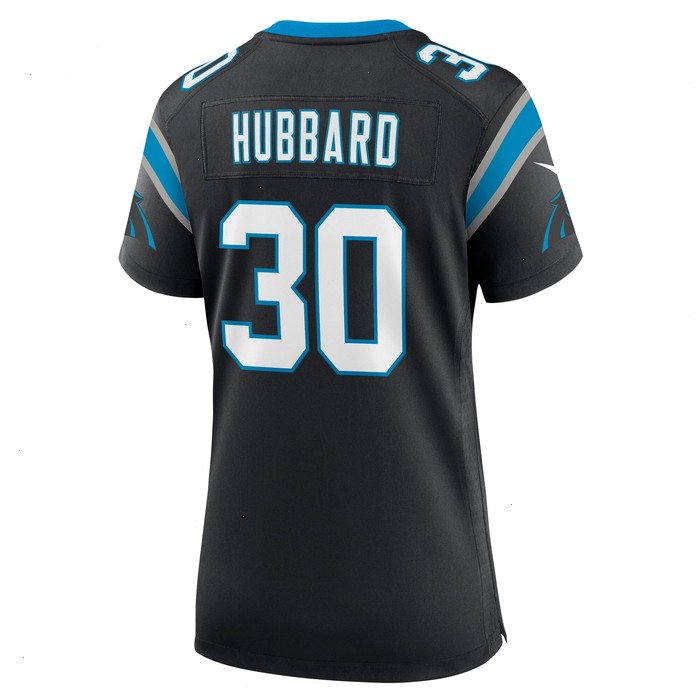 Chuba Hubbard Carolina Panthers Nike Women's Team Game Jersey - Black