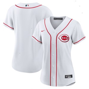 Cincinnati Reds Nike Women's Home Blank Replica Jersey - White