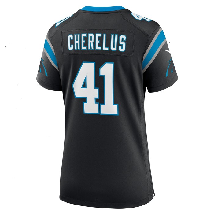 Claudin Cherelus Carolina Panthers Nike Women's Team Game Jersey - Black