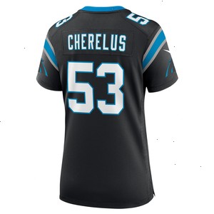 Claudin Cherelus Carolina Panthers Nike Women's Team Game Jersey - Black V1