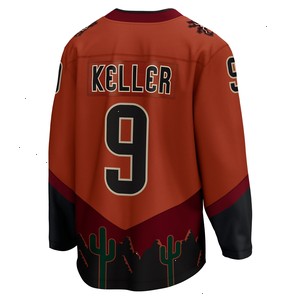 Clayton Keller Arizona Coyotes Fanatics Branded Special Edition 2.0 Breakaway Player Jersey - Burnt Orange