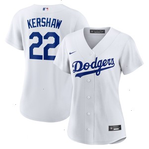 Clayton Kershaw Los Angeles Dodgers Nike Women's Home Replica Player Jersey - White