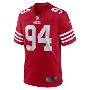 Clelin Ferrell San Francisco 49ers Nike Game Player Jersey - Scarlet