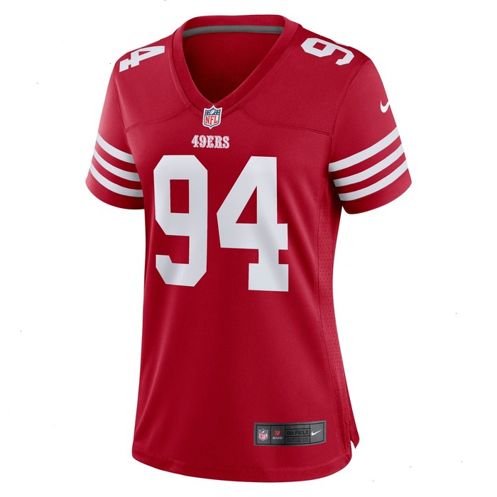 Clelin Ferrell San Francisco 49ers Nike Women's Game Player Jersey - Scarlet