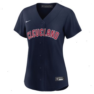 Cleveland Guardians Nike Women's Alternate Official Replica Jersey - Navy