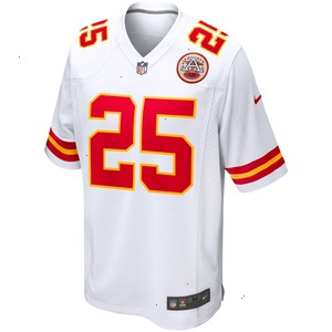 Clyde Edwards-Helaire Kansas City Chiefs Nike Game Jersey - White