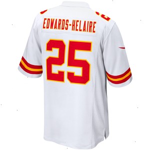 Clyde Edwards-Helaire Kansas City Chiefs Nike Game Jersey - White