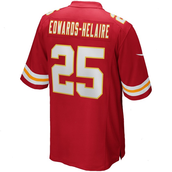 Clyde Edwards-Helaire Kansas City Chiefs Nike Player Game Jersey - Red