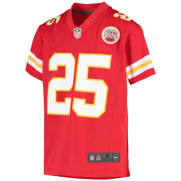 Clyde Edwards-Helaire Kansas City Chiefs Nike Youth Game Jersey - Red