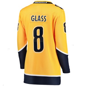 Cody Glass Nashville Predators Fanatics Branded Women's Home Breakaway Player Jersey - Gold