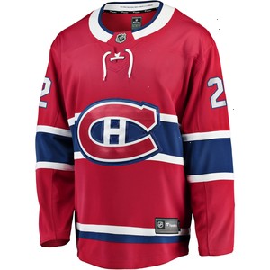 Cole Caufield Montreal Canadiens Fanatics Branded Home Premier Breakaway Player Jersey - Red