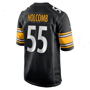 Cole Holcomb Pittsburgh Steelers Nike Game Player Jersey - Black