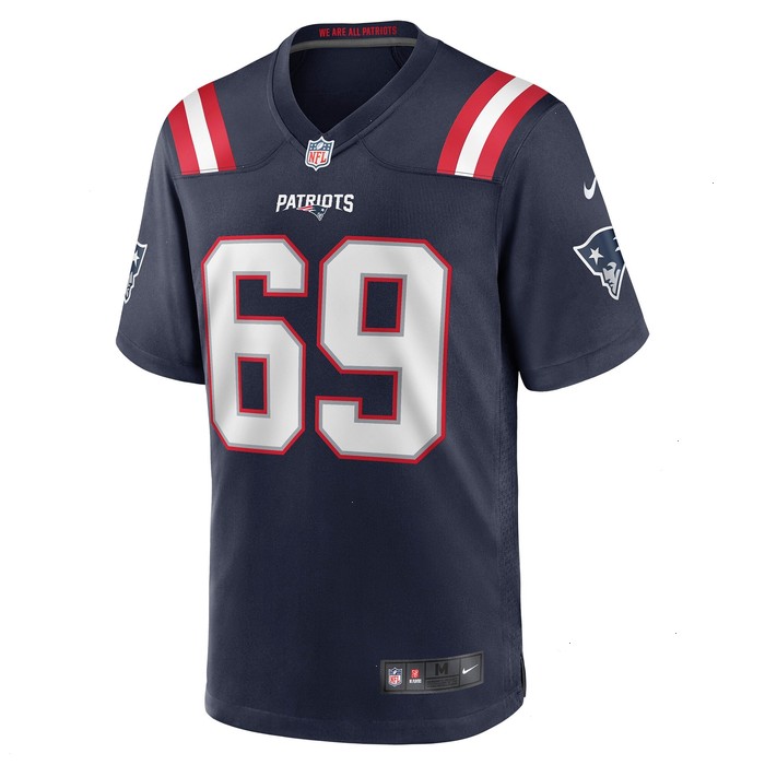 Cole Strange New England Patriots Nike Player Game Jersey - Navy