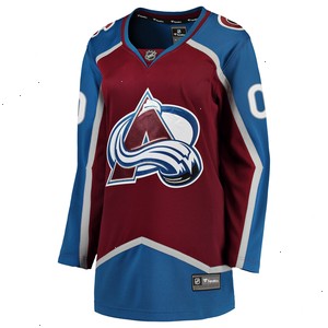 Colorado Avalanche Fanatics Branded Women's Home Breakaway Custom Jersey - Maroon