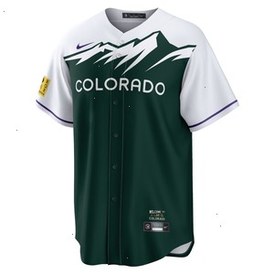 Colorado Rockies Nike City Connect Replica Team Jersey - Green