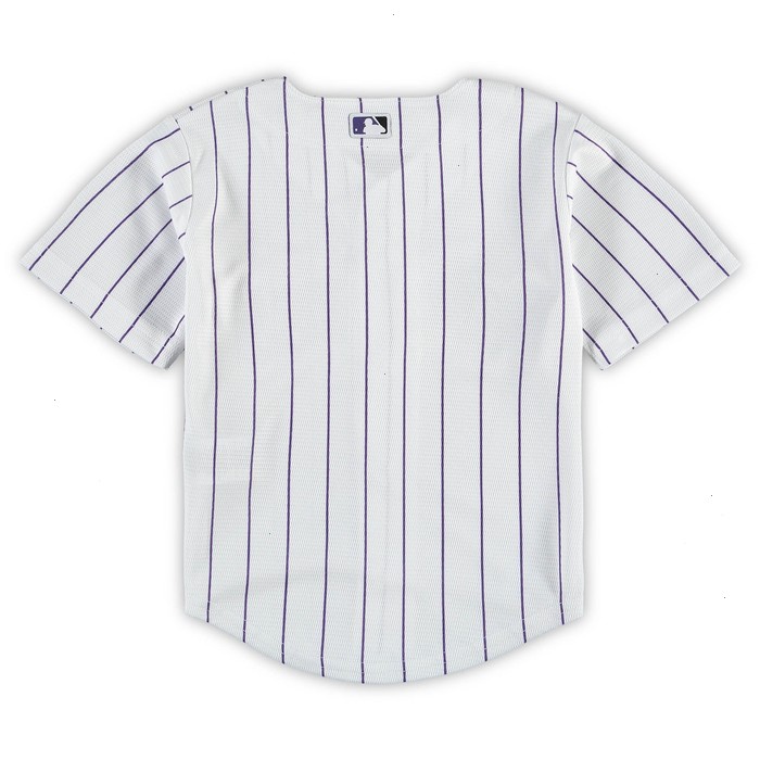 Colorado Rockies Nike Toddler Replica Team Jersey - White