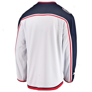 Columbus Blue Jackets Fanatics Branded Breakaway Away Jersey - White