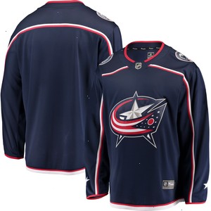 Columbus Blue Jackets Fanatics Branded Breakaway Home Jersey - Navy