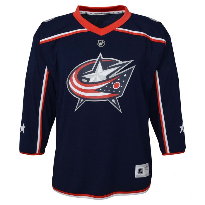 Columbus Blue Jackets Infant Home Replica Blank Jersey - Navy