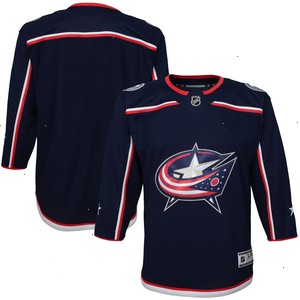 Columbus Blue Jackets Youth Home Premier Jersey - Navy