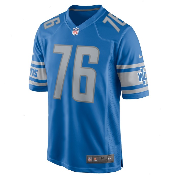 Connor Galvin Detroit Lions Nike Team Game Jersey - Blue