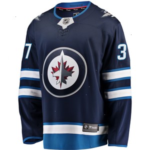 Connor Hellebuyck Winnipeg Jets Fanatics Branded Breakaway Replica Jersey - Navy