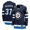Connor Hellebuyck Winnipeg Jets Fanatics Branded Women's Breakaway Player Jersey - Navy