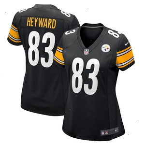 Connor Heyward Pittsburgh Steelers Nike Women's Game Player Jersey - Black