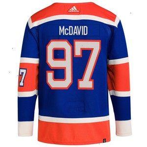 Connor McDavid Edmonton Oilers adidas 2023 NHL Heritage Classic Primegreen Authentic Player Jersey – Royal