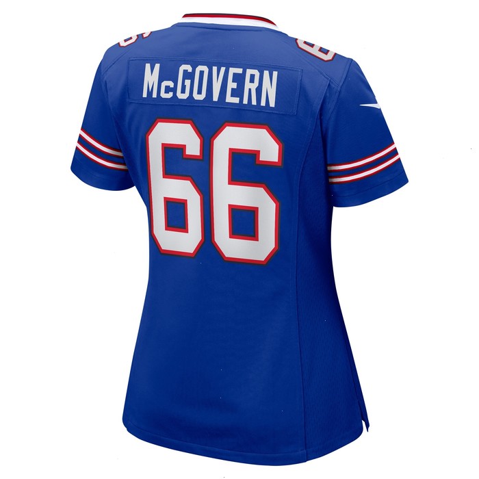 Connor McGovern Buffalo Bills Nike Women's Game Player Jersey - Royal